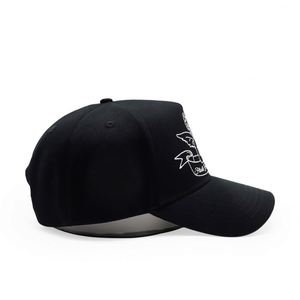 Fabricant ODM OEM Casquettes de baseball en coton de haute qualité à 5 panneaux avec logo brodé personnalisé - Product Image 5