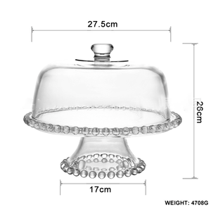 Cam çok fonksiyonlu kek <span class=keywords><strong>stand</strong></span>ı ve kubbe - Product Image 2