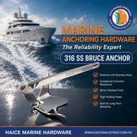 Ancre marine en acier inoxydable 316, ancre à griffes de 5 kg, pour ancrage de bateaux, kayaks, bateaux pneumatiques, yachts, accessoires de quincaillerie marine
