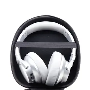 Coque rigide noire ovale de haute qualité personnalisée en usine sac de rangement de protection pour écouteurs Beats