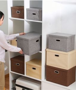 <b>Foldable</b> Storage <b>Box</b> Household Bedroom Finishing Fabric Sundries Toy Storage <b>Box</b> - Product Image 6