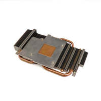 Dissipateur thermique d'unité centrale en aluminium de moule existant personnalisé avec le radiateur de refroidissement par eau d'ordinateur de caloduc