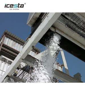 ICESTA Planta de Hielo en Escamas Industrial de 20 Toneladas, de Larga Vida Útil, Ahorro de Energía, Alta Fiabilidad, con Sistema Automático de Recogida de Hielo - Product Image 5