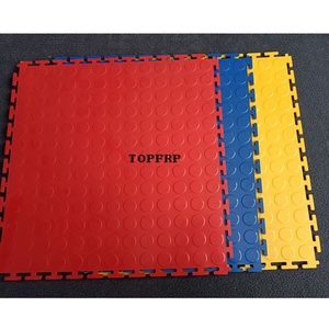 Baldosas de PVC entrelazadas antideslizantes para almacenes, talleres y garajes - Product Image 1