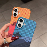 2025 coque de téléphone en Fiber de carbone pour IPhone 17 AIR 16 Pro Max 15 Plus 14 13 couverture mobile antichoc accessoires de téléphone portable en gros