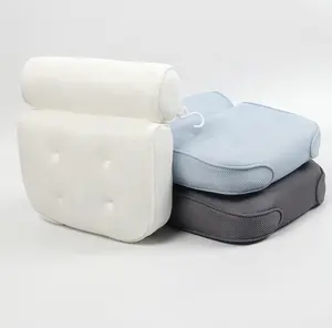 浴槽用浴槽枕ソフトヘッドレスト3Dバス枕卸売環境に優しい