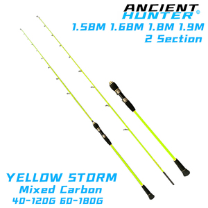 <span class=keywords><strong>Canne</strong></span> à pêche <span class=keywords><strong>Casting</strong></span> en carbone mixte de la série old Hunter Storm, 1.68m, 1.8m, 1.95m, <span class=keywords><strong>40</strong></span>-<span class=keywords><strong>120g</strong></span>, 60-180g - Product Image 5