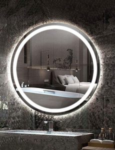 Touch Control LED Eco-Friendly Wall-Mounted Bathroom <b>Mirror</b> <b>with</b> Anti-Fog & Adjustable <b>Lighting</b> - Product Image 5
