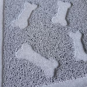 Tapis de litière pour chat en PVC rectangulaire durable, doux, antidérapant, facile à nettoyer, style dessin animé, catégorie de produit : tapis et coussinets pour animaux de compagnie - Product Image 4
