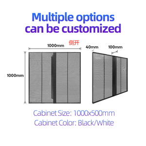 Màn hình <span class=keywords><strong>LED</strong></span> lưới kính trong suốt P3.91 cho quảng cáo tại trung tâm thương mại, thang máy, cửa hàng bán lẻ - Product Image 4