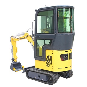 Mini Escavatore di Nuova Concezione in Pronta Consegna, Escavatore su Ruote per Lavori Pesanti, Escavatore Cingolato - Product Image 2