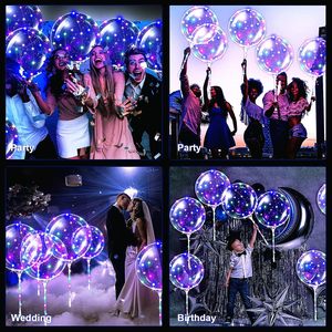 In Trend Luminous <b>Bubble</b> Balloon LED Light Bobo Transparent Fairy String Light Durable TPU Material <b>Kids</b> Promotion Party Toys - Product Image 6