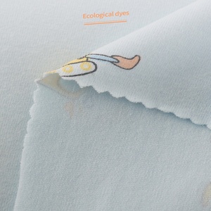 Nhà Sản Xuất Của In Kỹ Thuật Số 4-Cách Căng Dệt Kim Jersey Vải 86% Len Zing <span class=keywords><strong>Micro</strong></span> Phương Pháp 14% Spandex Đàn Hồi Cho Đồ Lót - Product Image 6