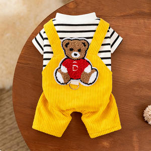 Nova Chegada <span class=keywords><strong>Pet</strong></span> Supplies Moda Ecológica De Quatro Pernas Quente Bonito Cães Macacões De Inverno - Product Image 6