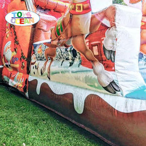 Glissière d'eau gonflable <span class=keywords><strong>de</strong></span> maison <span class=keywords><strong>de</strong></span> rebond <span class=keywords><strong>de</strong></span> Noël extérieure personnalisée <span class=keywords><strong>avec</strong></span> <span class=keywords><strong>piscine</strong></span> adaptée aux fêtes d'événement - Product Image 5