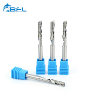 Fresadora de madera BFL HRC55, cortador de flauta única, broca de grabado, herramientas de corte CNC para carpintería