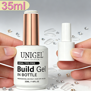 Unigel Vente en Gros Gel Constructeur Grande Capacité 35ml Vernis à Ongles Auto-Nivelant Longue Durée Soak <span class=keywords><strong>Off</strong></span> OEM ODM Personnalisé - Product Image 1