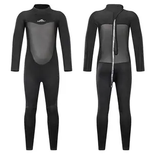 Kids Wetsuit Boys Neoprene Swimsuit, Children 2.5mm One Piece Full Wet  Suits Thermal Rash Guard Warm Thicken Swimwear Sun Protection Diving Suit  UV