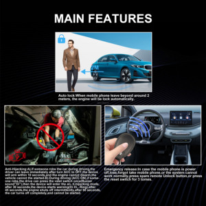 NTO Bloqueo Automático Unidireccional Antirrobo RFID Inmovilizador Programador Relé Cortacorriente Bomba de Combustible <span class=keywords><strong>Alarma</strong></span> <span class=keywords><strong>para</strong></span> Coche - Product Image 3