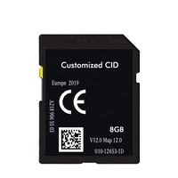Tarjeta SD para GPS de Coche, Navegación GPS, Tarjeta SD Personalizada con CID, Escritura/Clonación de CID, 8.16.32GB para GPS Navi con CID Modificable, Mapas Gratuitos