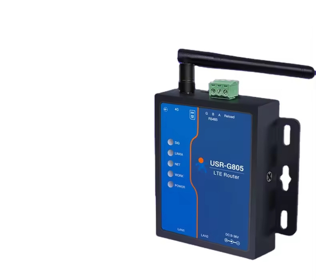 4G Wireless Router Industrial Card Free Full Network Remote Operation and Maintenance Networking Dual Network Ports USR-G805
