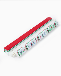 Juego de <span class=keywords><strong>Mahjong</strong></span> Americano para Fiestas con Patrones Festivos Rojos, Diseños de Mascotas Adorables, Contraste de Color Rojo y Verde - Product Image 5