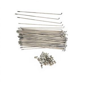 En Existencia Radios de Bicicleta de Acero Inoxidable 304 14G Color Original Radios de Acero Inoxidable 304 en Existencia - Product Image 2