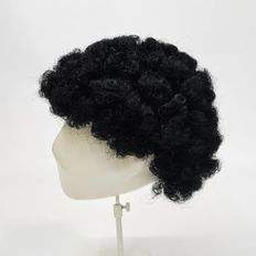 Quatre coupes vie Photo bombe coquelicot cheveux sorcière noir bombe tête Cosplay Costumes produit - Product Image 1