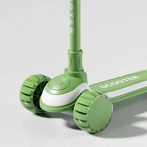 Trottinette pour enfants à 3 roues de haute qualité, pliable, avec roues en PU, éclairage lumineux et musique, pour les tout-petits et les enfants de 3 à 12 ans - Product Image 2