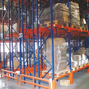 Personalizado <span class=keywords><strong>1</strong></span> tonelada de almacenamiento de almacén ajustable doble plataforma profunda estante unidad montacargas fabricante estante de acero - Product Image 5