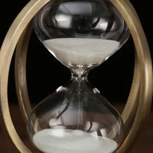 Ampulheta de vidro brilhante, temporizador estético simples, restaurante de contagem regressiva, hotel nórdico, <span class=keywords><strong>15</strong></span> minutos de ampulheta - Product Image 5