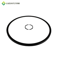 Plafonnier LED rond contemporain 22W avec contrôle de la température de couleur 4000K pour salon
