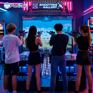 Juego de disparos Juego de arcade Ametralladora Simulador Juegos que funcionan con monedas Parque de atracciones Galería de tiro interior - Product Image 6