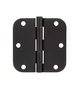 Charnières de <span class=keywords><strong>porte</strong></span> 3-1/<span class=keywords><strong>2</strong></span> "X 3.5 pouces, 5/8 rayons Charnières en nickel brossé Résistance à la corrosion Symétrie bilatérale Charnière carrée - Product Image 5