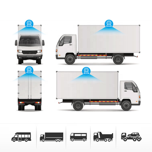 Kết hợp tốt 12.3 inch Màn hình Màn hình với HD1080P xem đêm xe máy ảnh hỗ trợ 2-4 kênh cho xe thương mại - Product Image 5