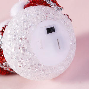 زينة عيد الميلاد, زينة عيد الميلاد Led رجل الثلج حبوب الأرز الكريسماس ضوء الليل شجرة عيد الميلاد قلادة - Product Image 6