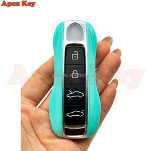 Étuis de clés de remplacement de haute qualité et élégants pour Porsche avec autocollants pour la création de cadres photo artistiques - Product Image 2