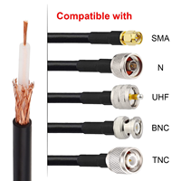 Cable Coaxial en Rollo de 305M, 5C2V RG7 RG8 RG11 RG174 RG213 RG214 RG223 RG58 RG59 RG6 para Comunicación General, Superventas
