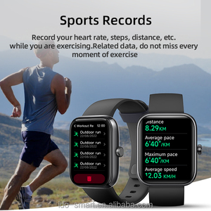 Nuevo <span class=keywords><strong>Reloj</strong></span> Inteligente IDW25 de 1.83 Pulgadas HD, <span class=keywords><strong>con</strong></span> <span class=keywords><strong>Alexa</strong></span>, Resistente al Agua IP68, Llamadas Bluetooth, Monitor de Salud, para iOS y Android - Product Image 4