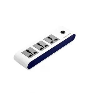 Elektrische Uitbreiding Socket Blauw Outlet Normen 250V 10/16/25A 4 Gang Multi Socket