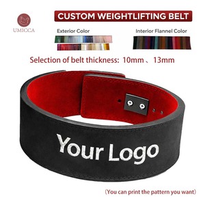 Ceinture de Musculation Épaisse à Levier, Soutien Réglable pour Halterophilie et Entraînement de Force - Product Image 1