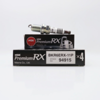 Bougie d'allumage authentique NGK BKR6ERX-11P/94915 Ruthenium RX, adaptée aux LX470, GS 430, Land Cruiser 3400