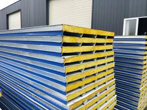 แผ่นผนังฉนวนกันความร้อนแบบรักษ์โลก ทนทานต่อน้ำและไฟ สำหรับห้องเย็นและโรงงานที่มีอุณหภูมิสูง - Product Image 2