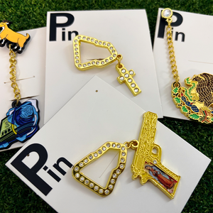 Cadena para Gorra con Diseño de Santo Católico Personalizado, Esmaltada, con Pasadores Seguros para Gorras de Béisbol y Sombreros, Gran Venta - Product Image 3