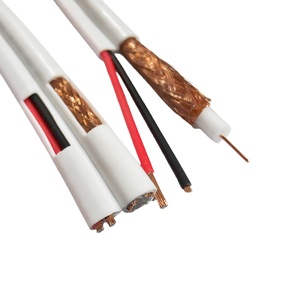 Câble coaxial RG6 de haute qualité de 18 pouces avec isolation en mousse PE pour <span class=keywords><strong>TV</strong></span>, CATV, <span class=keywords><strong>antenne</strong></span> satellite, CCTV, conducteur toronné RG6 CCS/RG58 - Product Image 5