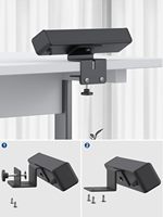 Pince de bureau 3 prises CA Pince multiprise de bureau Station d'alimentation de charge USB Pince de protection contre les surtensions Prise d'alimentation