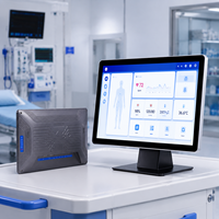 Nuevo Kiosco de Autoservicio Android Touchwo de 15.6/21.5 Pulgadas con Pantalla Táctil Capacitiva, PC para Registro de Pacientes en Hospitales, USB DVI