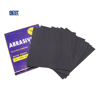 Papier abrasif en carbure de silicium de marque OEM, imperméable, électro-enduit, pour le polissage des métaux