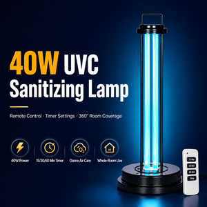 Sterilizzatori UV a 253,7 nm senza ozono, a azione rapida, per la pulizia dell'aria da virus, con telecomando, 40W, a eccimeri, per casa, hotel, ufficio - Fornitore con MOQ basso - Product Image 3
