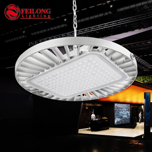 Luminaires industriels LED UFO modernes étanches IP65 100W 150W 200W à haute luminosité pour entrepôt FL-UFO-FLP1 - Product Image 1